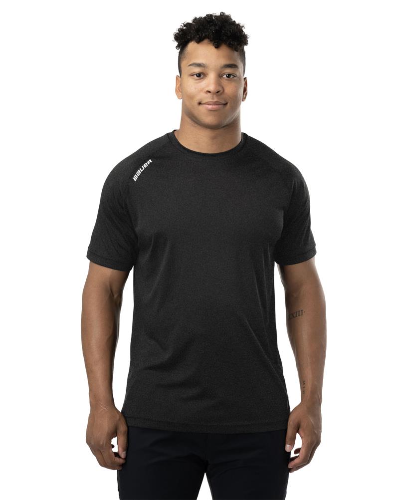 T-Shirt Bauer Vapor Team (Noir, Sénior S) - Photo 1