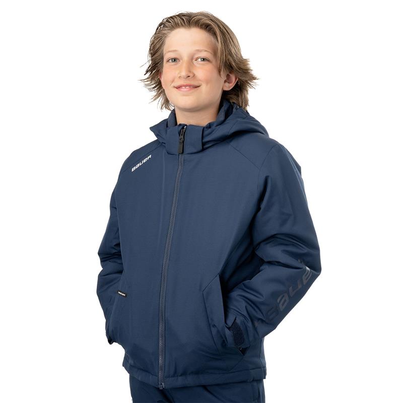 Veste Bauer Team Heavyweight - Enfant (Bleu navy, Enfant XXS) - Photo 1
