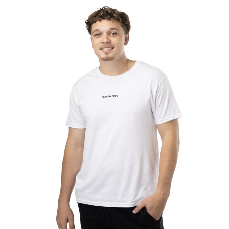 T-Shirt Bauer Core LockUp (Blanc, Sénior L) - Photo 1