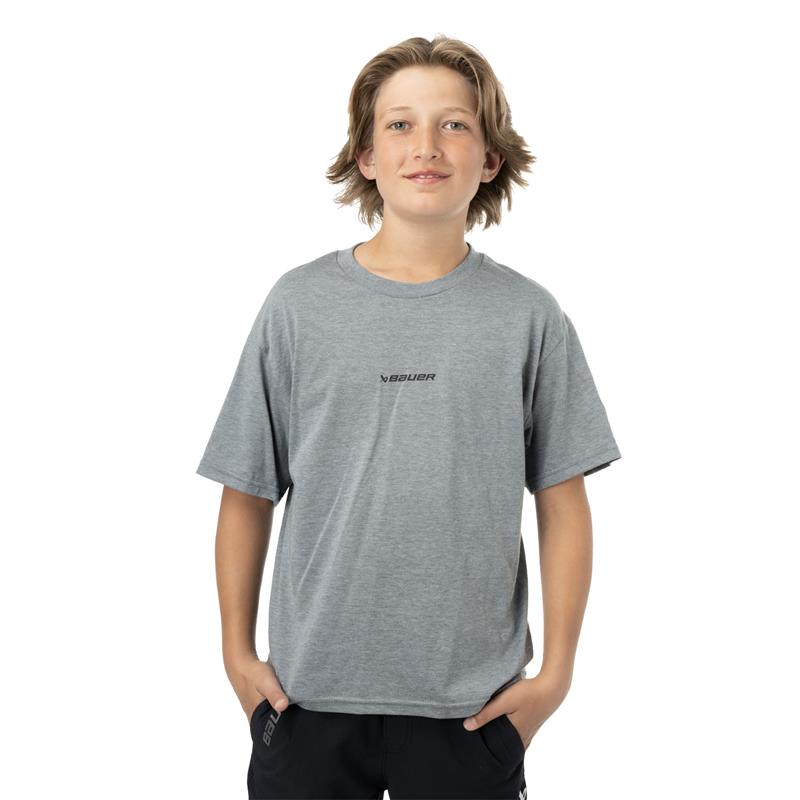 T-Shirt Bauer Core - Enfant (Gris, Enfant M) - Photo 1