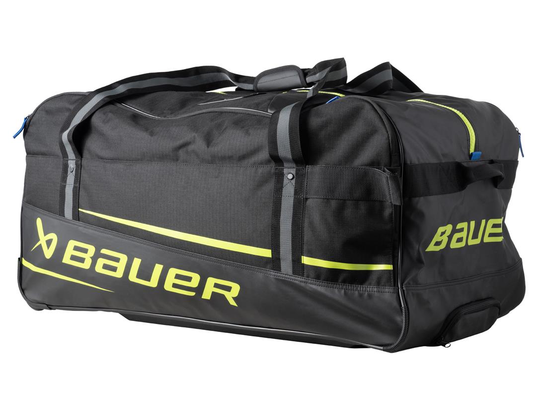 Sac d&#39;équipement à roulettes Bauer Premium S24 (Noir, M) - Photo 1