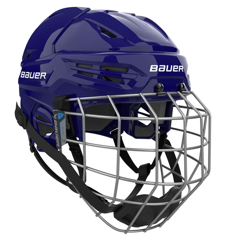 Casque Bauer Re-Akt 55 Combo (Bleu navy, M) - Photo 1