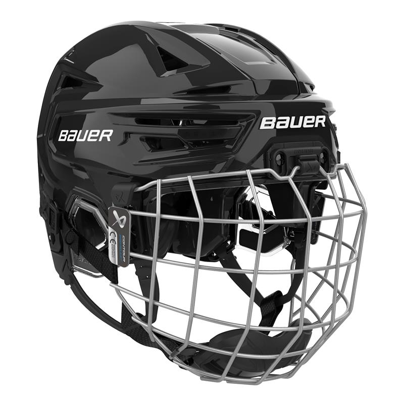 Casque Bauer Re-Akt 155 Combo - Enfant (Noir, Enfant) - Photo 1