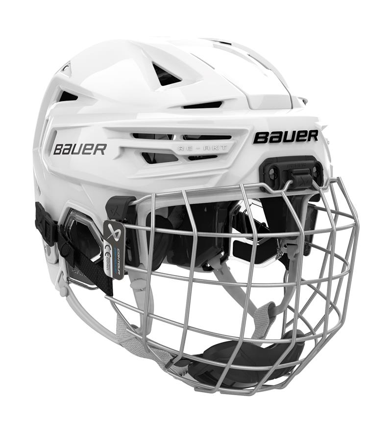 Casque Bauer Re-Akt 155 Combo - Enfant (Blanc, Enfant) - Photo 1