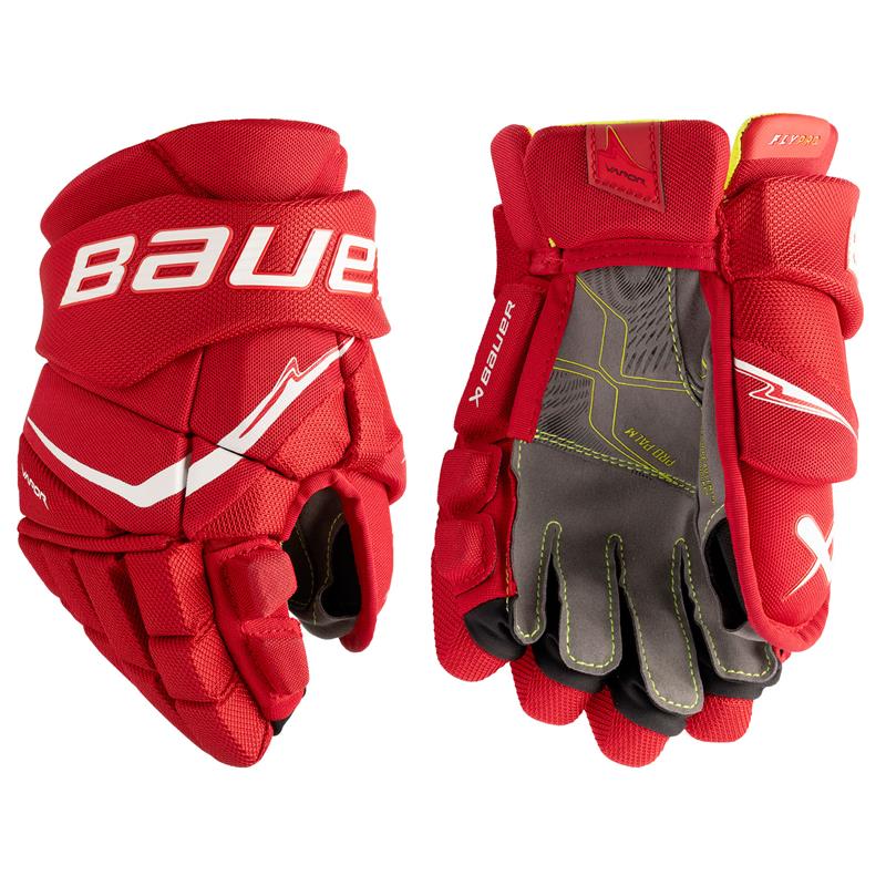 Gants Bauer Vapor FLYPRO (Rouge, Junior 10&#39;&#39;) <br /><span class=&#39;messagePreCommande&#39;>Précommande - Livraison mi juillet</span> - Photo 1