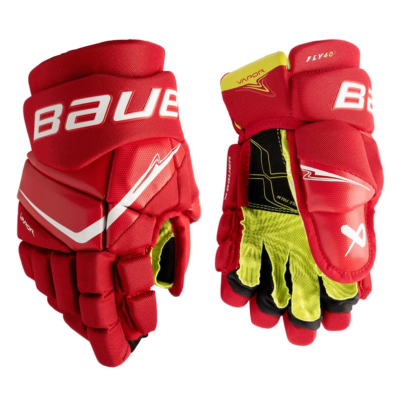 Gants Bauer Vapor FLY40 (Rouge, Junior 11'' ) - Photo 1