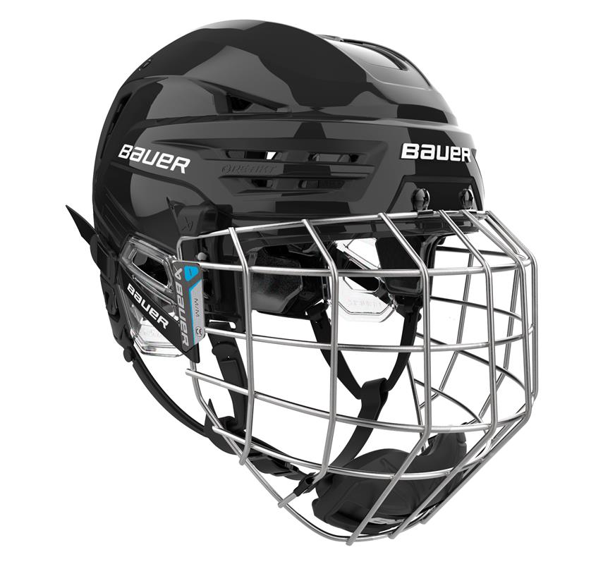 Casque Bauer Re-Akt 90 Combo (Noir, M) - Picture 1