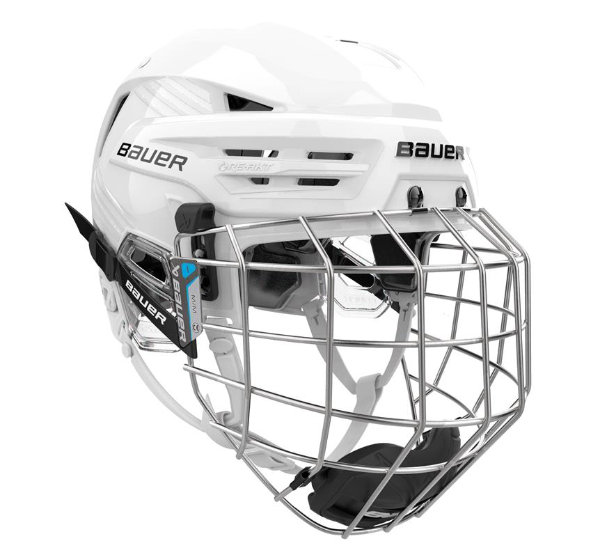 Casque Bauer Re-Akt 90 Combo (Blanc, L) - Picture 1