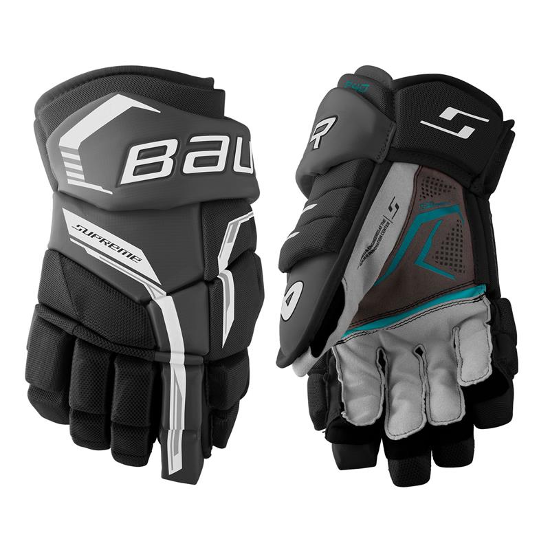Gants Bauer Supreme F40 (Noir - Blanc, Intermédiaire 12”) <br /><span class='messagePreCommande'>Précommande - Disponible mi-juillet</span> - Picture 1