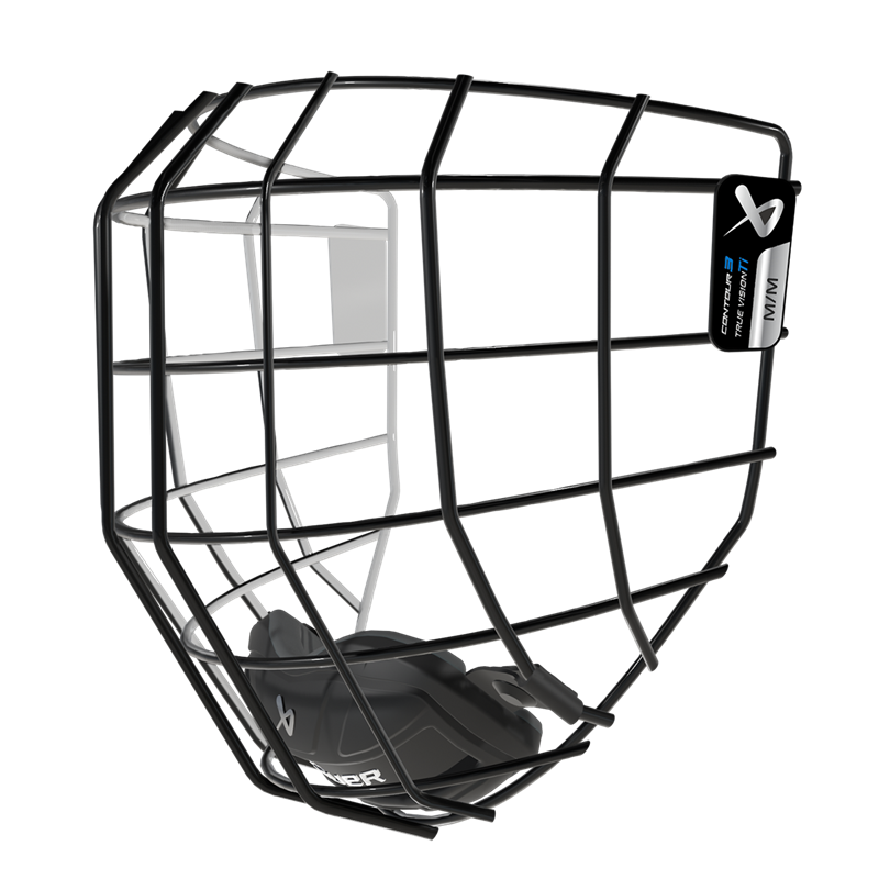 Grille Bauer Contour 3 (Noir - Blanc, M) - Picture 1