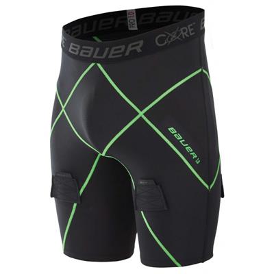 Short Bauer Core Compression 1.0 avec coquille - S21