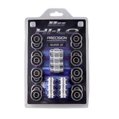 Kit de roulements et entretoises Hi-Lo SWISS LE 608