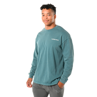 T-Shirt Bauer Acid Wash à manches longues