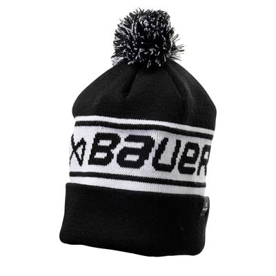 Bonnet Bauer Team Ribbed pompom