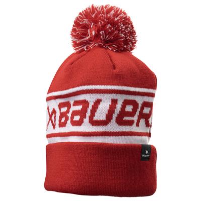 Bonnet Bauer Team Ribbed pompom