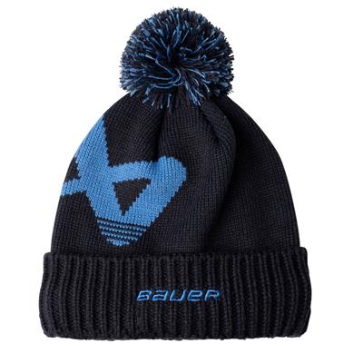 Bonnet Bauer Pompom Intersia - Enfant