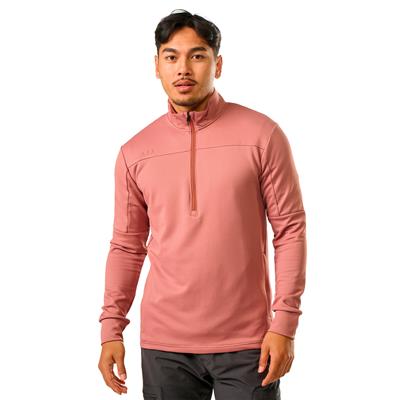 T-Shirt Bauer &#224; manches longues Fleece 1/4 zip