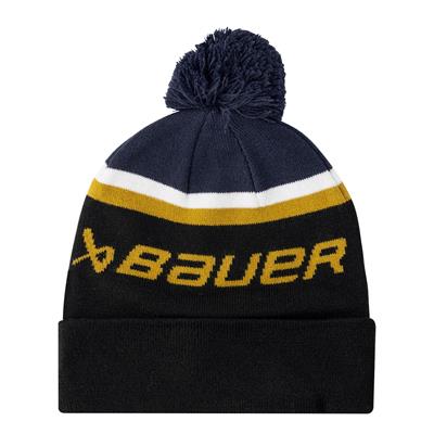 Bonnet Bauer Intarsia à pompom - Enfant