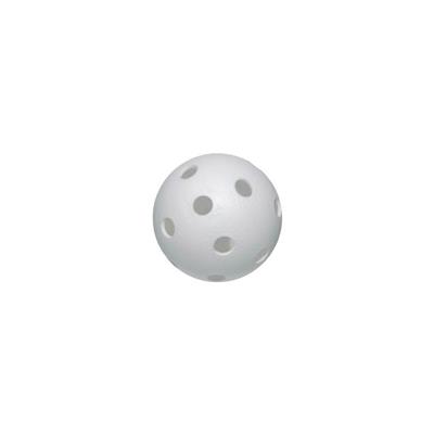 Balle blanche floorball