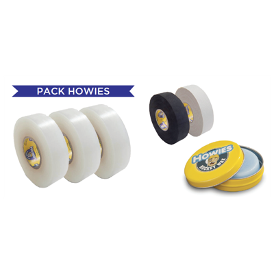 Pack Howies 3 Scotchs + 2 Tapes 25 + 1 Wax