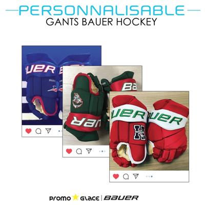 Gants Bauer Hockey Personnalisable