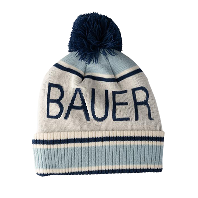 Bonnet Bauer à Pompom en Tricot - Enfant
