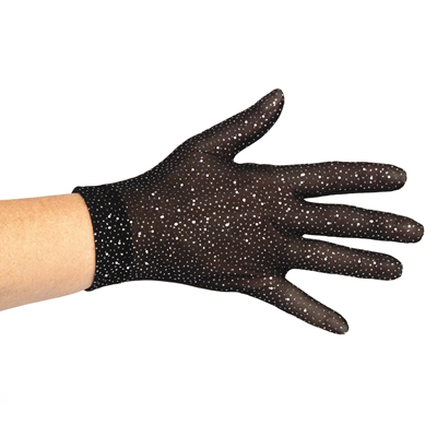Gants en Maille Paillet&#233;e Jerry&#39;s - Noir