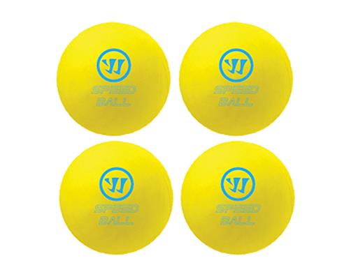 Mini balle en mousse Speed Ball Warrior x4