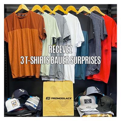 LIFESTYLE MYSTERY BAG - 3 T-Shirts BAUER surprises