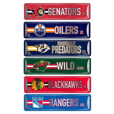 Plaque NHL Street