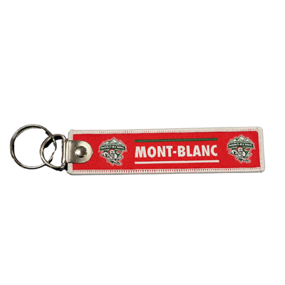 Porte cl&#233;s tissu Les Y&#233;tis HC Mont-Blanc
