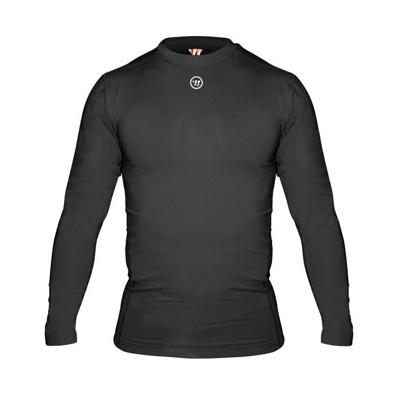 Haut Warrior Compression manches longues (Sénior S, Noir) - Photo 1