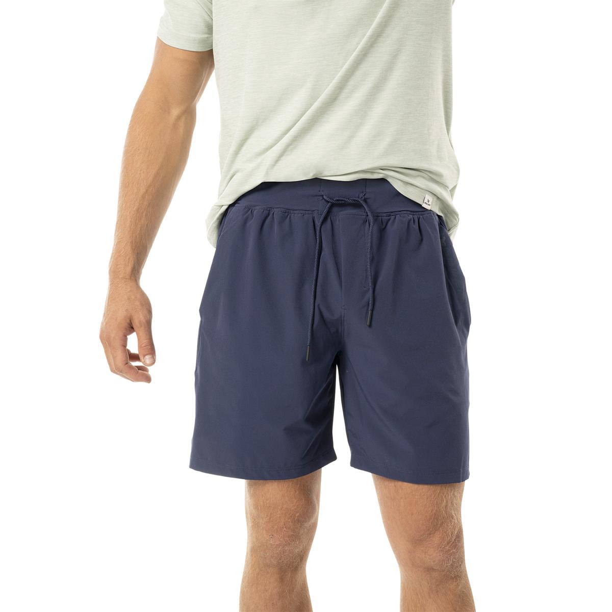 Short Bauer Fleece Training (Bleu navy, Sénior S) - Picture 1
