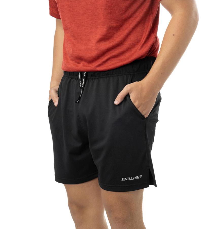 Short Bauer Team - Enfant (Noir, Enfant S) - Photo 1