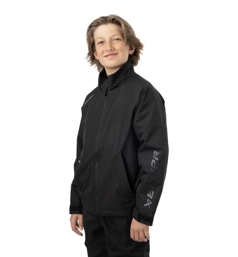 Veste Bauer Team Heavyweight S24 - Enfant (Bleu navy, Enfant M) - Picture 1