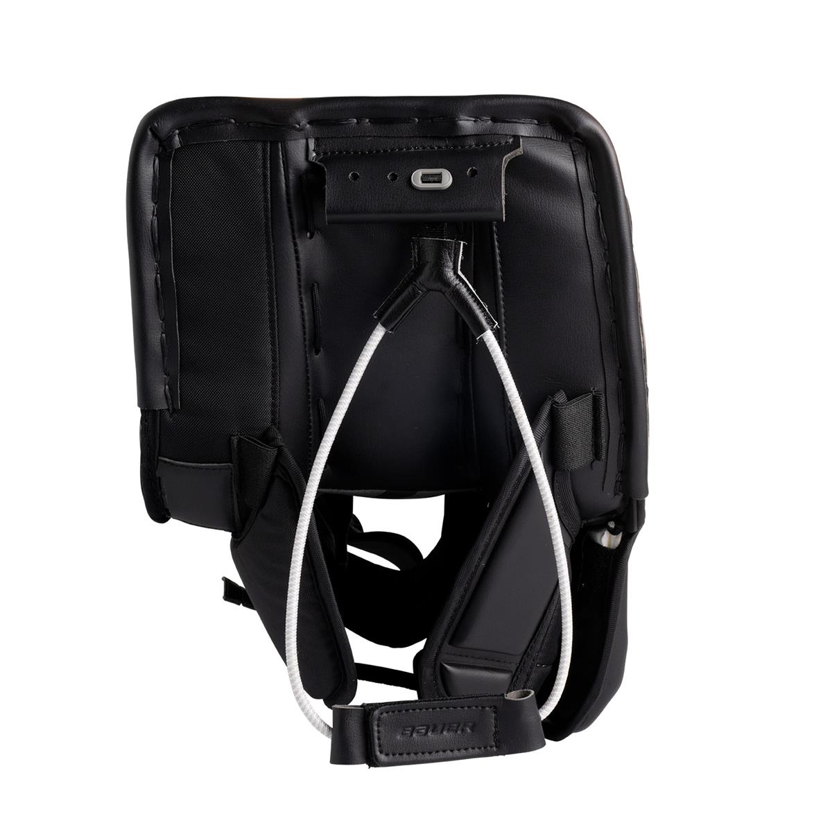 Attaches élastique Pro Bauer pour patins gardien (Blanc) - Photo 1