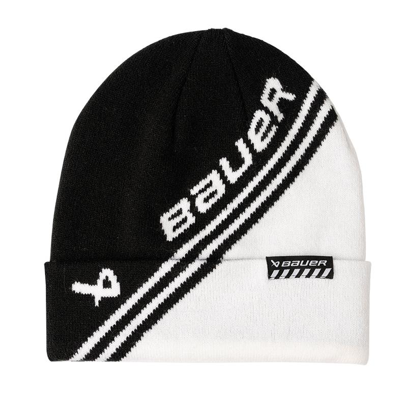 Bonnet Bauer Colorblock - Enfant (Noir, Enfant) - Photo 1
