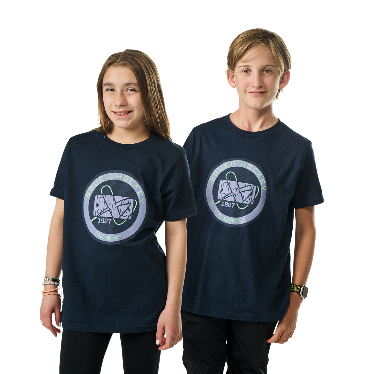 T-Shirt Bauer Embleme graphic (Enfant S) - Photo 1