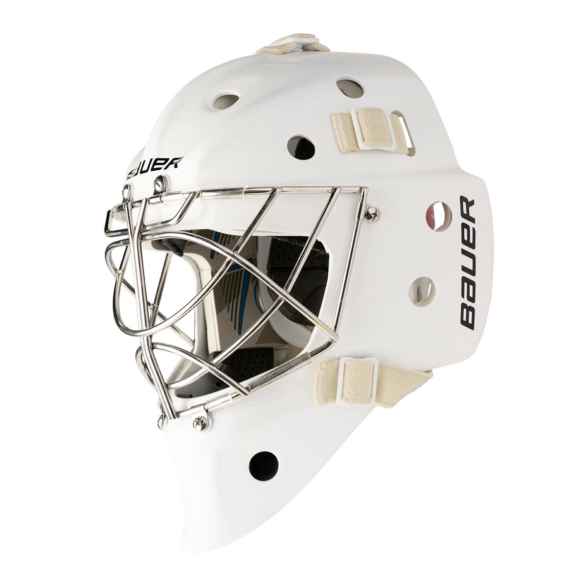 Masque Bauer Profile 940 S25 - Oeil de chat (Blanc, Sénior S) <br /><span class=&#39;messagePreCommande&#39;>Produit en pré-commande</span> - Photo 1