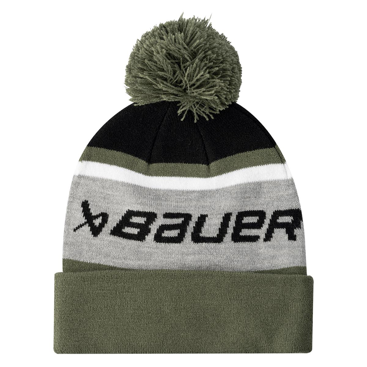 Bonnet Bauer Intarsia à pompom - Enfant (Vert) - Picture 1