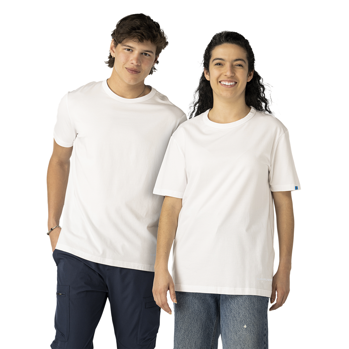 T-Shirt Bauer Runoff (Blanc, Sénior L) - Photo 1