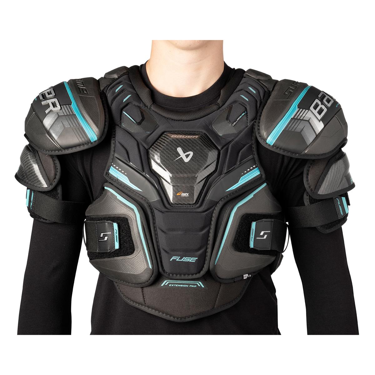 Epaulières Bauer Supreme FUSE (Junior S) <br /><span class='messagePreCommande'>Précommande - Disponible mi-juillet</span> - Photo 1
