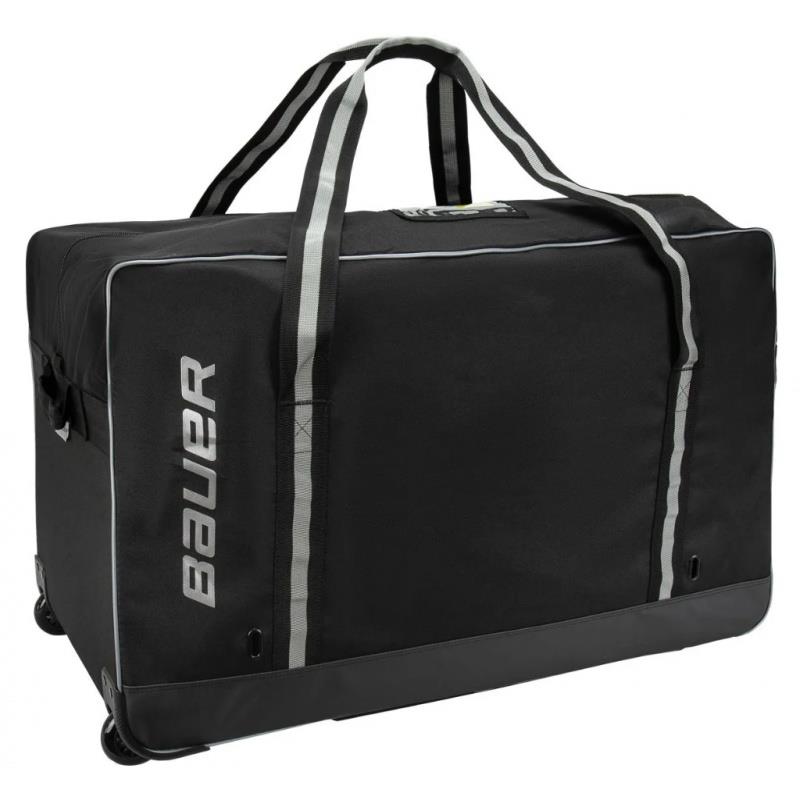 Sac d’équipement Bauer Core à roulettes S21 (Noir - Rouge, L) - Photo 1