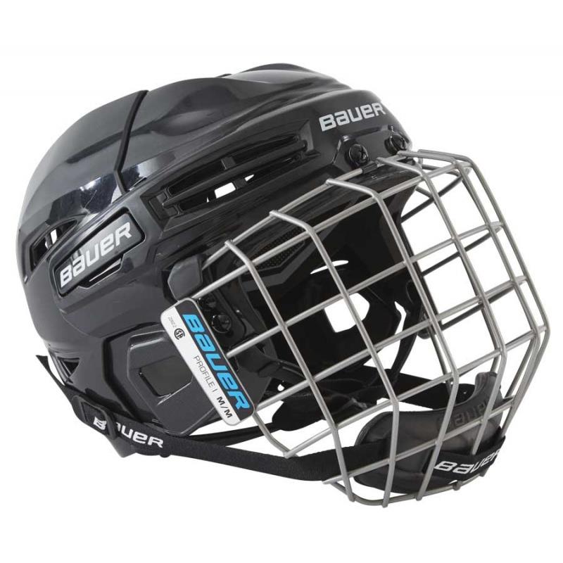 Casque Bauer IMS 5.0 Combo II (S, Rouge) - Photo 1