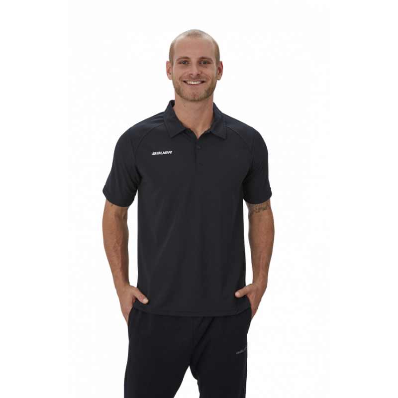 Polo Bauer Vapor Team (Sénior XS, Bleu navy) - Photo 1