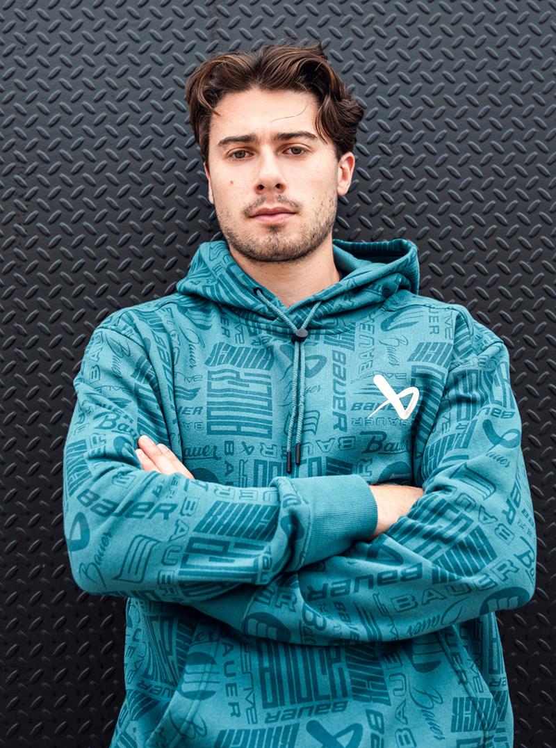 Sweat à capuche Bauer Logo Repeat (Sénior S) - Photo 1